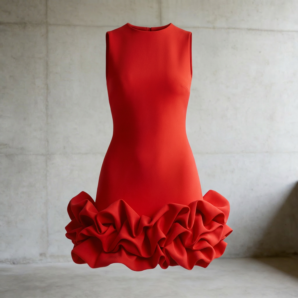 Kim's | WOMEN'S DRESS | MINI | RUFFLED HEM