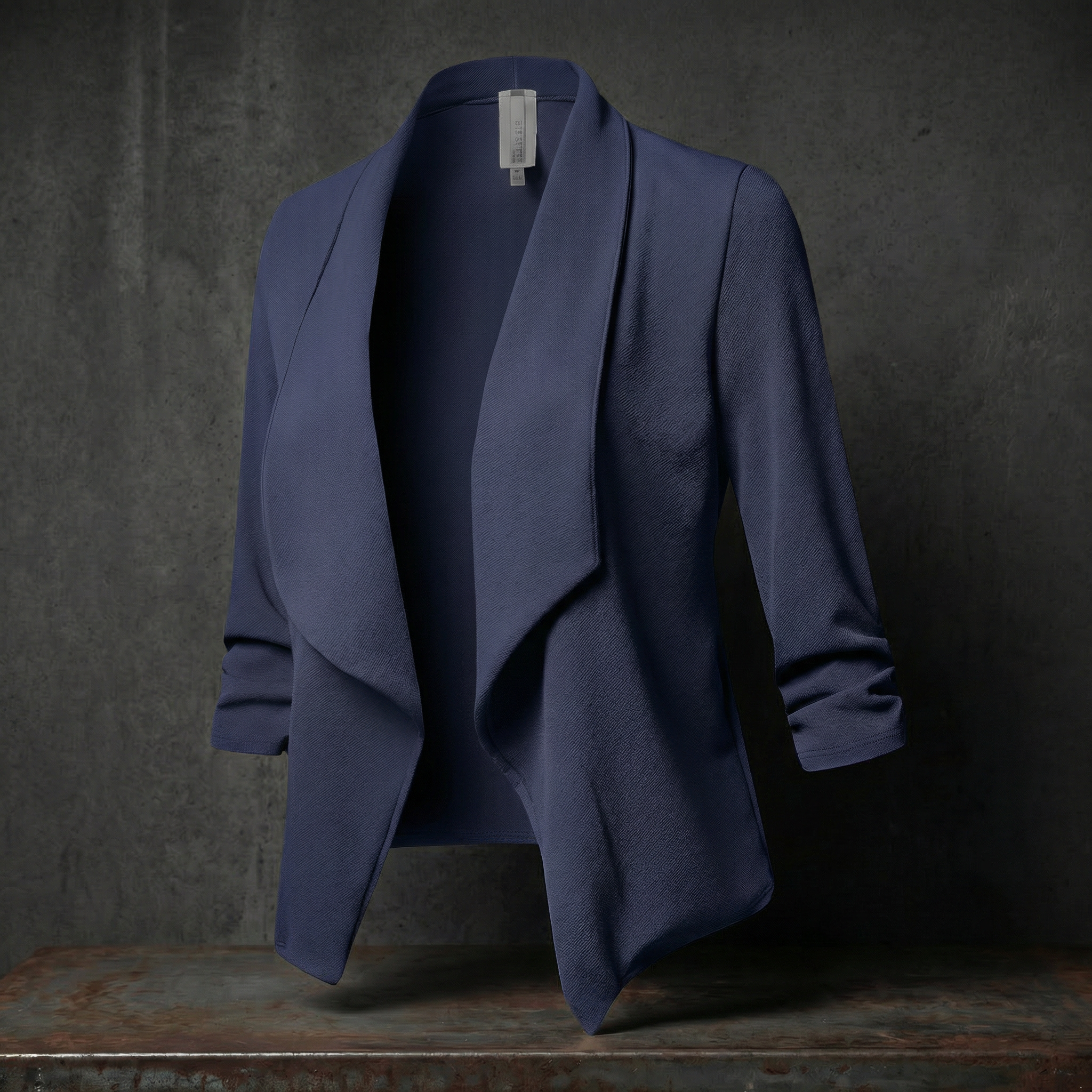 KIM'S | WOMEN'S BLAZER | DRAPE FRONT | OPEN FRONT