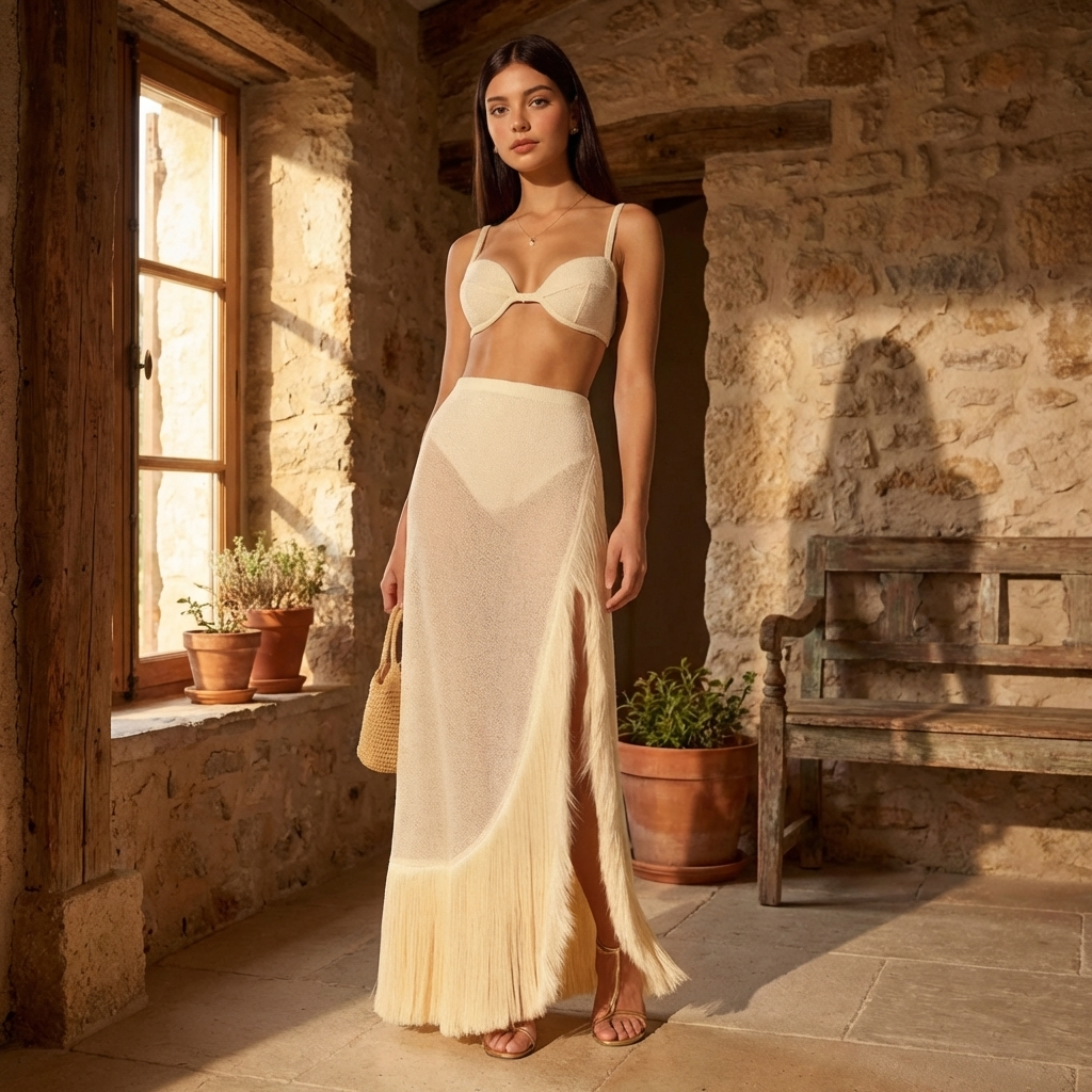 Kim's | WOMEN'S TWO-PIECE SET | BRALETTE | FRINGE