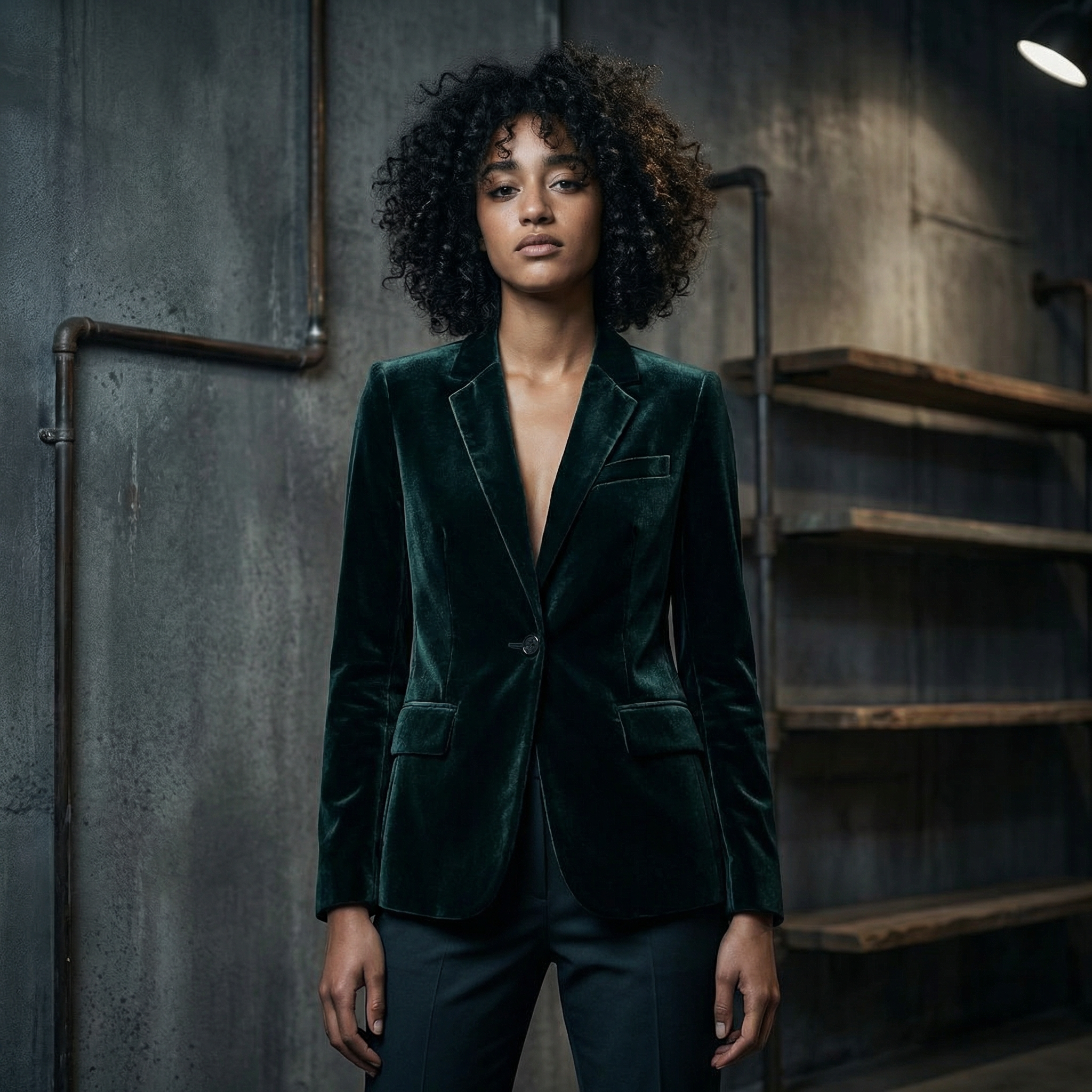 KIM'S | WOMEN'S BLAZER | SINGLE BUTTON | LAPEL