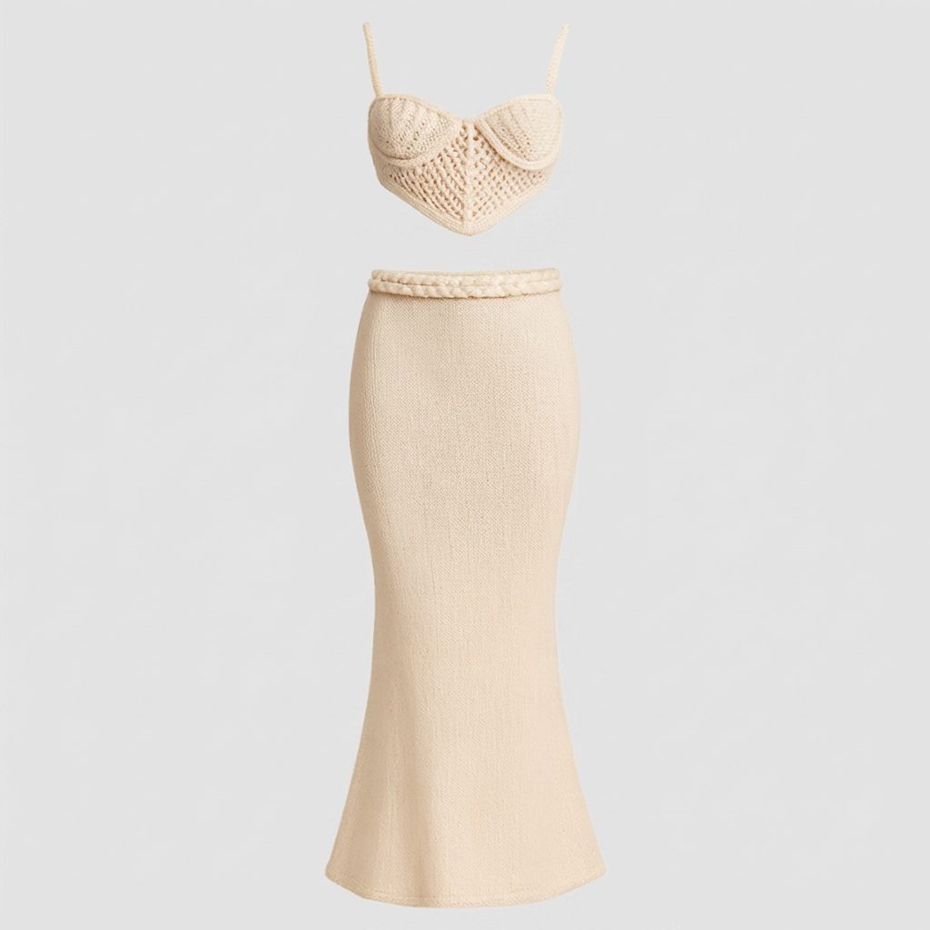 Kim's | WOMEN'S TWO-PIECE SET | CROCHET | BRALETTE