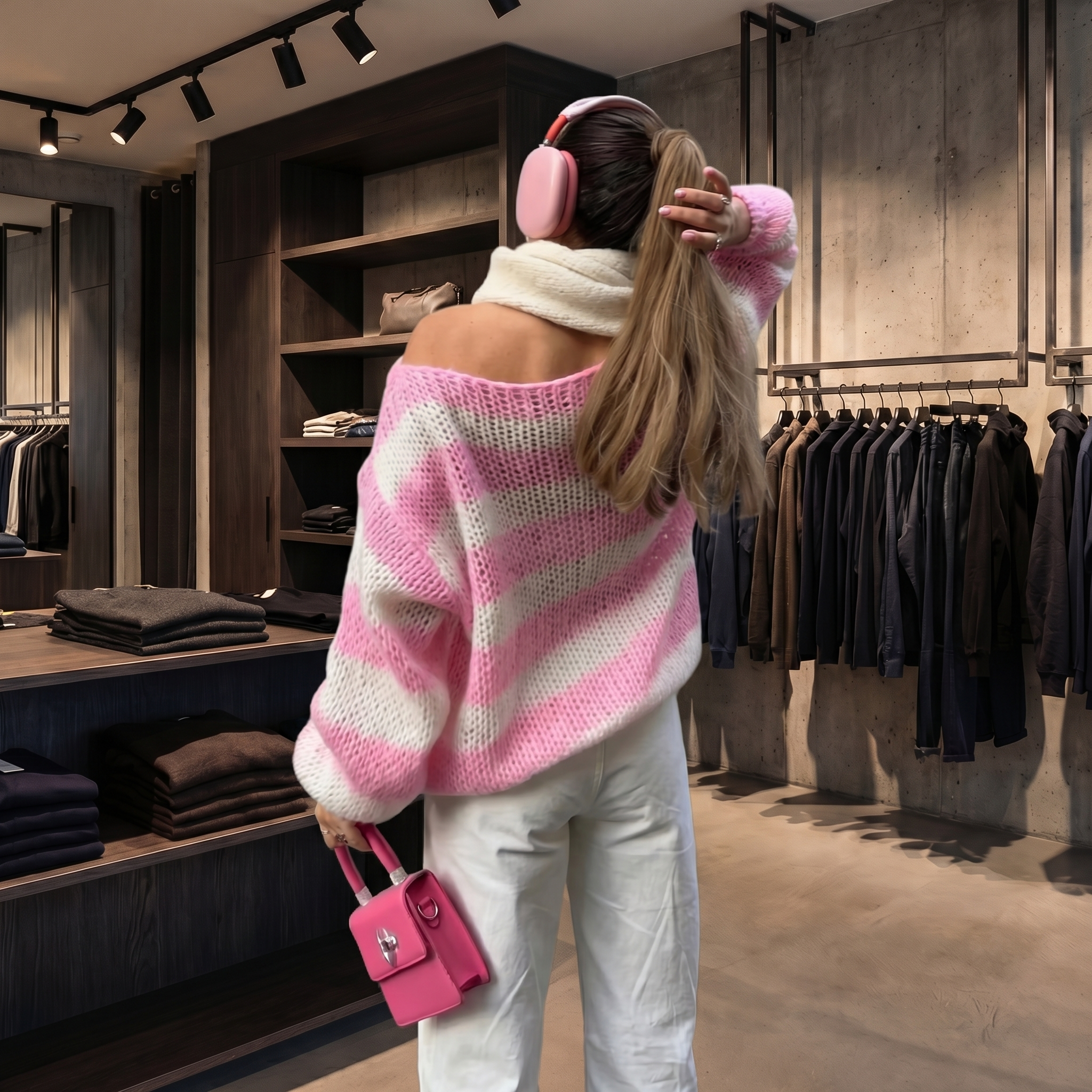 KIM'S | WOMEN'S SWEATER | LONG SLEEVE | STRIPED