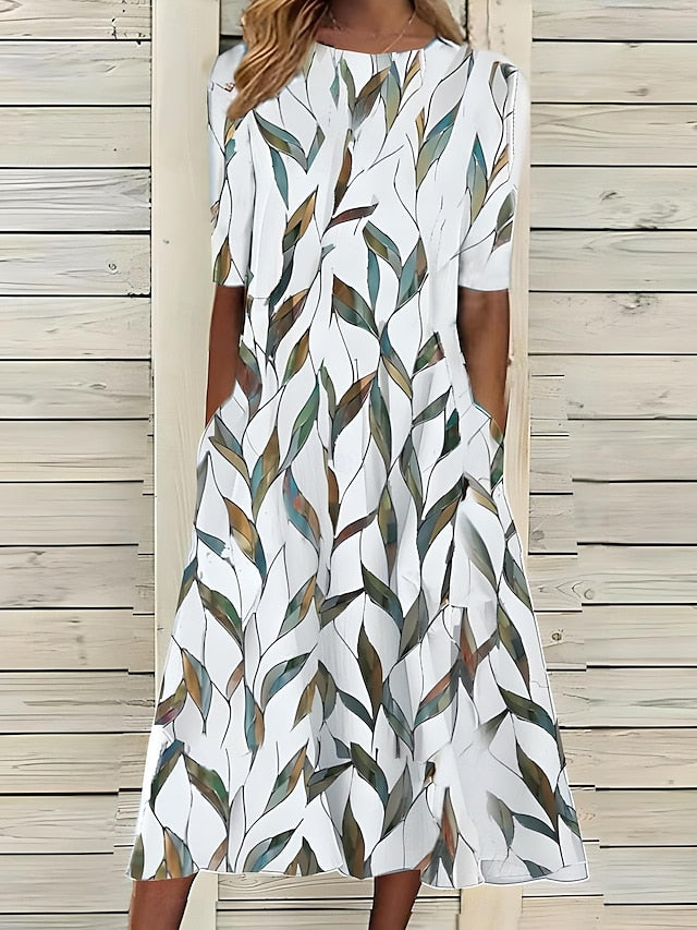 Caitriona | Vestito Maxi Coastal Bloom-