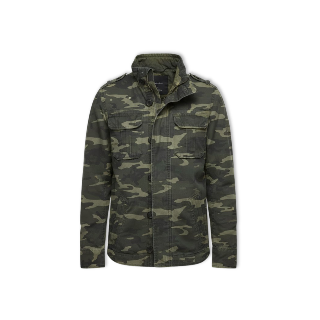 M65 retro cargo field jacket with multi-pocket military-inspired design