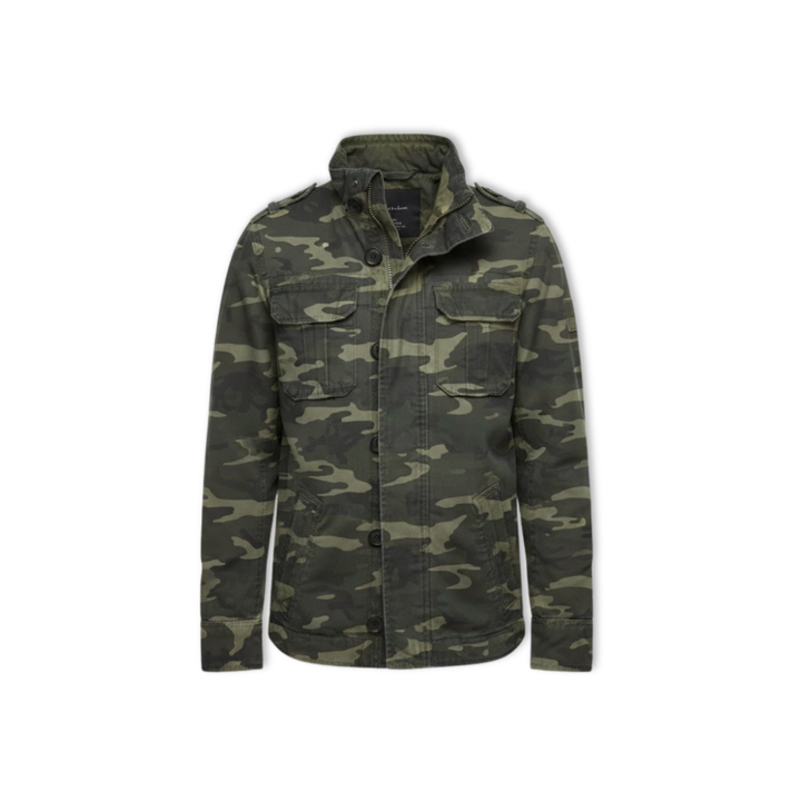 M65 retro cargo field jacket with multi-pocket military-inspired design