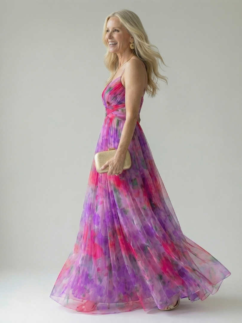 Isel | Vestito Maxi Soft Wrap