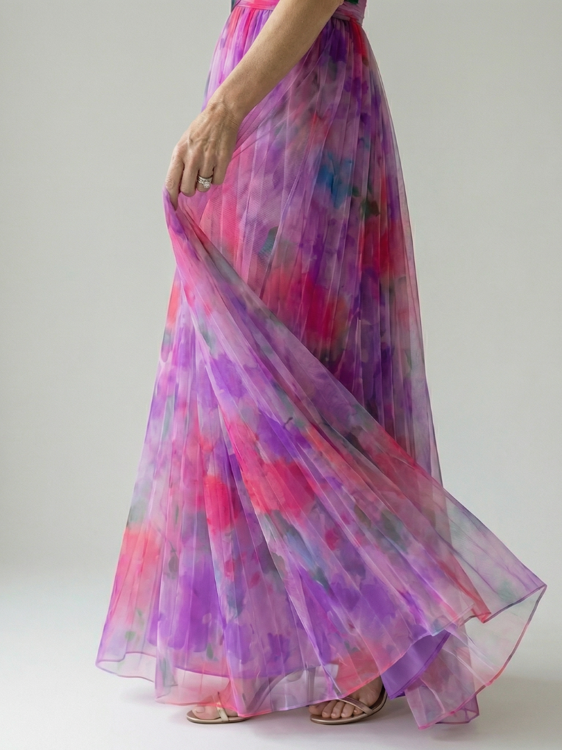 Isel | Vestito Maxi Soft Wrap