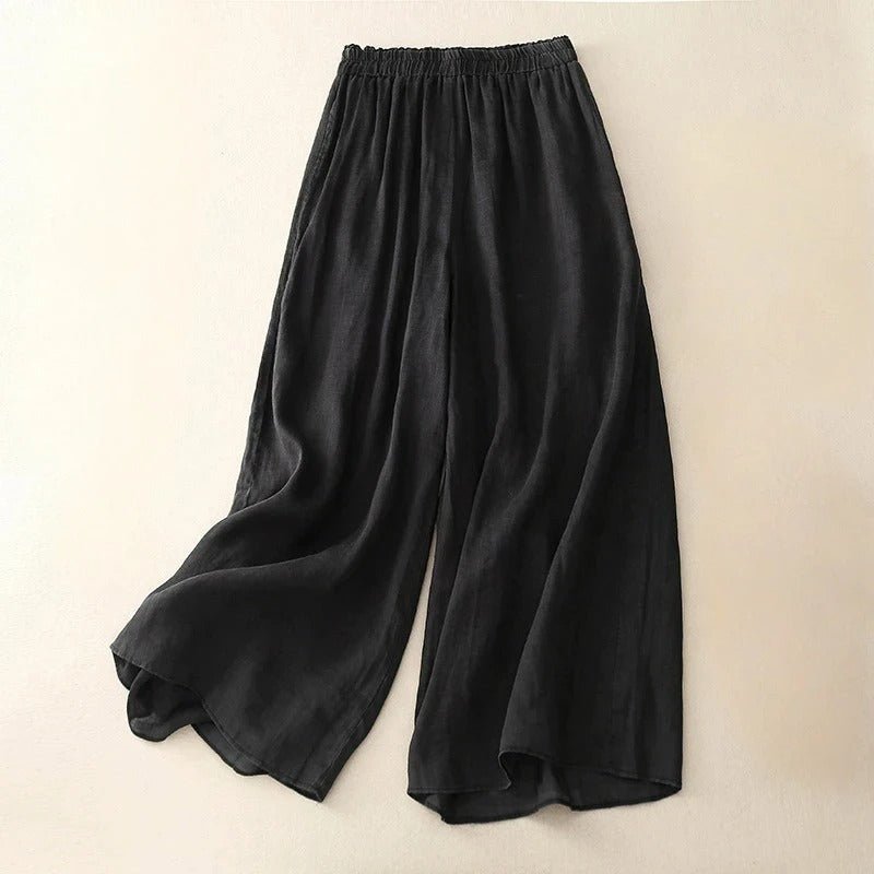 Nicolé | Pantaloni eleganti in lino