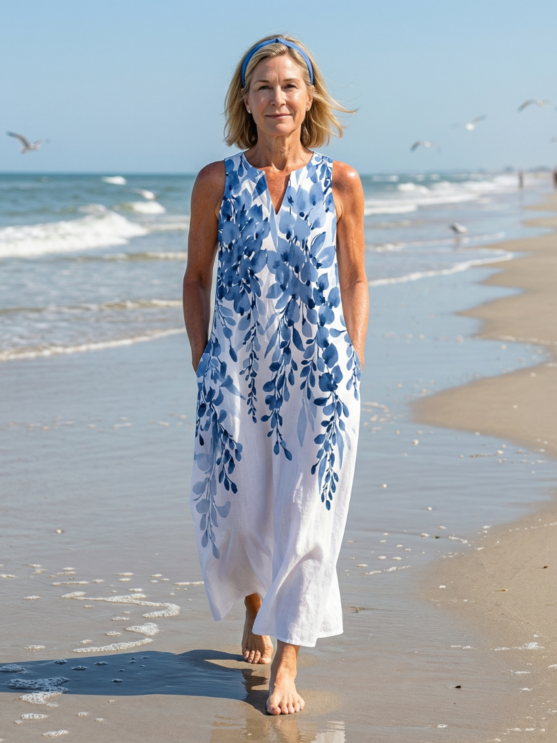 Azura | Maxi Dress con Brezza Fresca