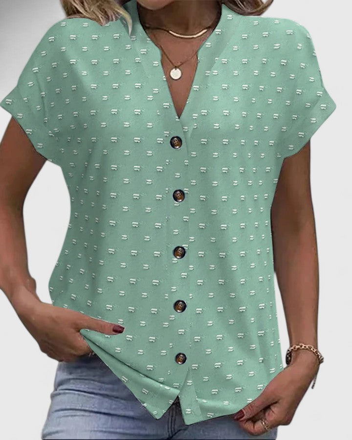 Christina | Comfortable V-Neck Shirt