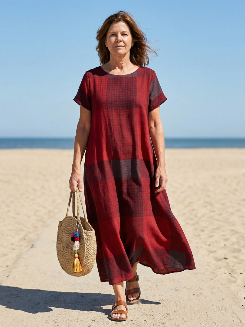 Alaia | Abito Midi Relaxed Line
