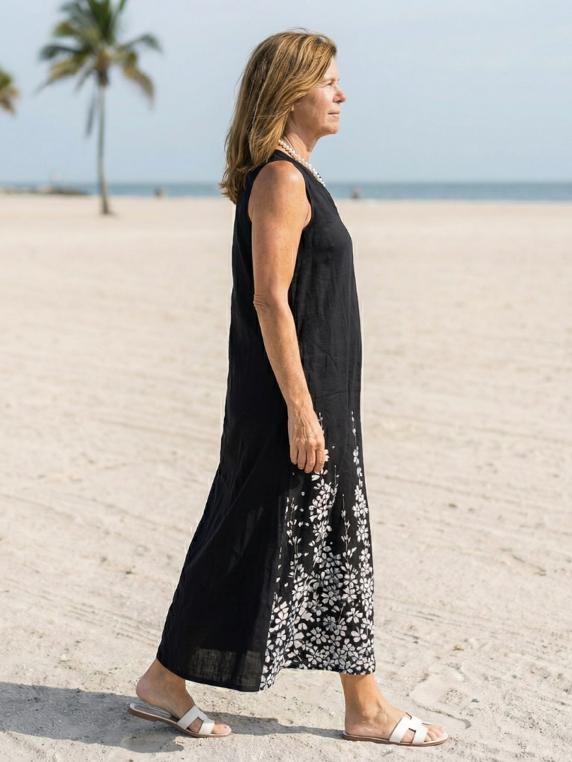 Elowra | Abito Maxi Night Breeze