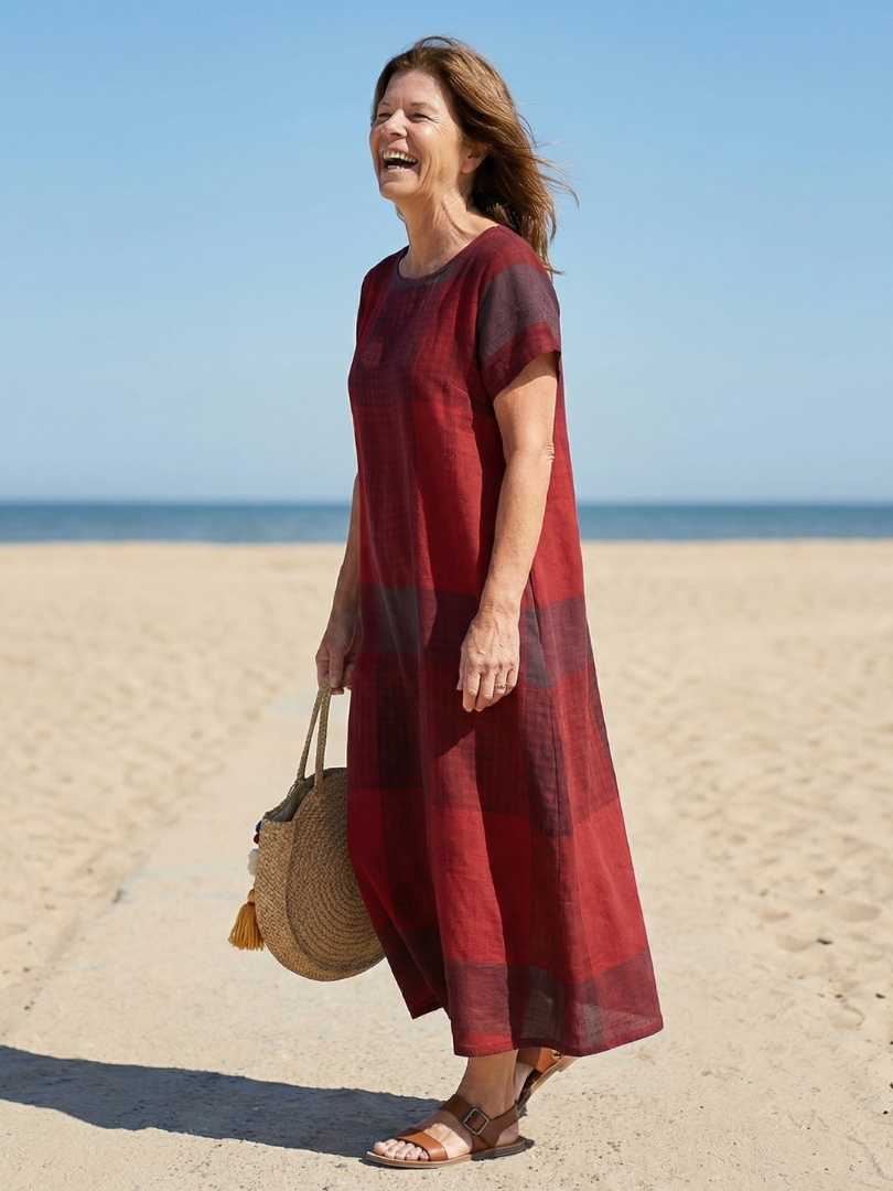 Alaia | Abito Midi Relaxed Line
