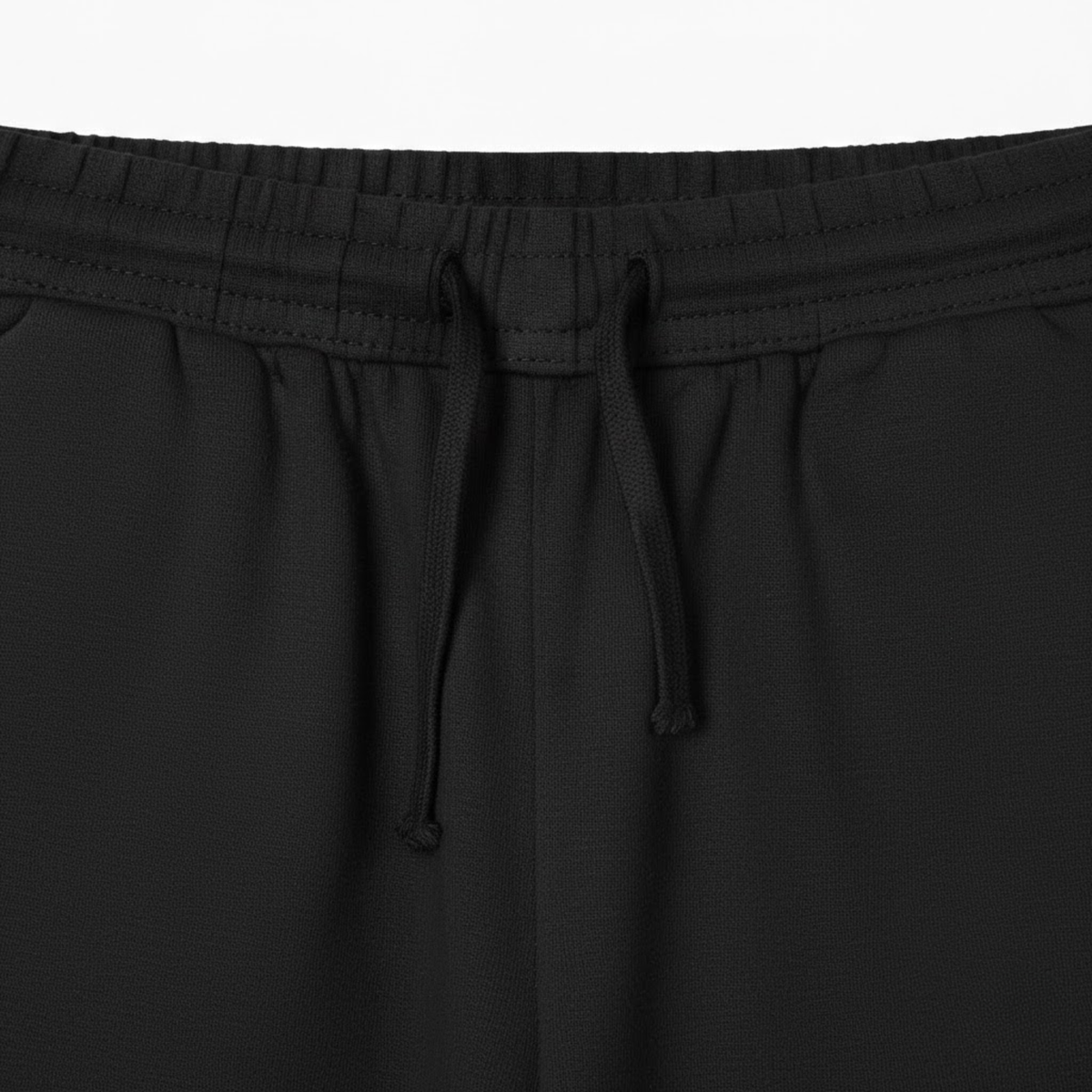 Men's cotton linen straight-leg casual trousers with drawstring waist