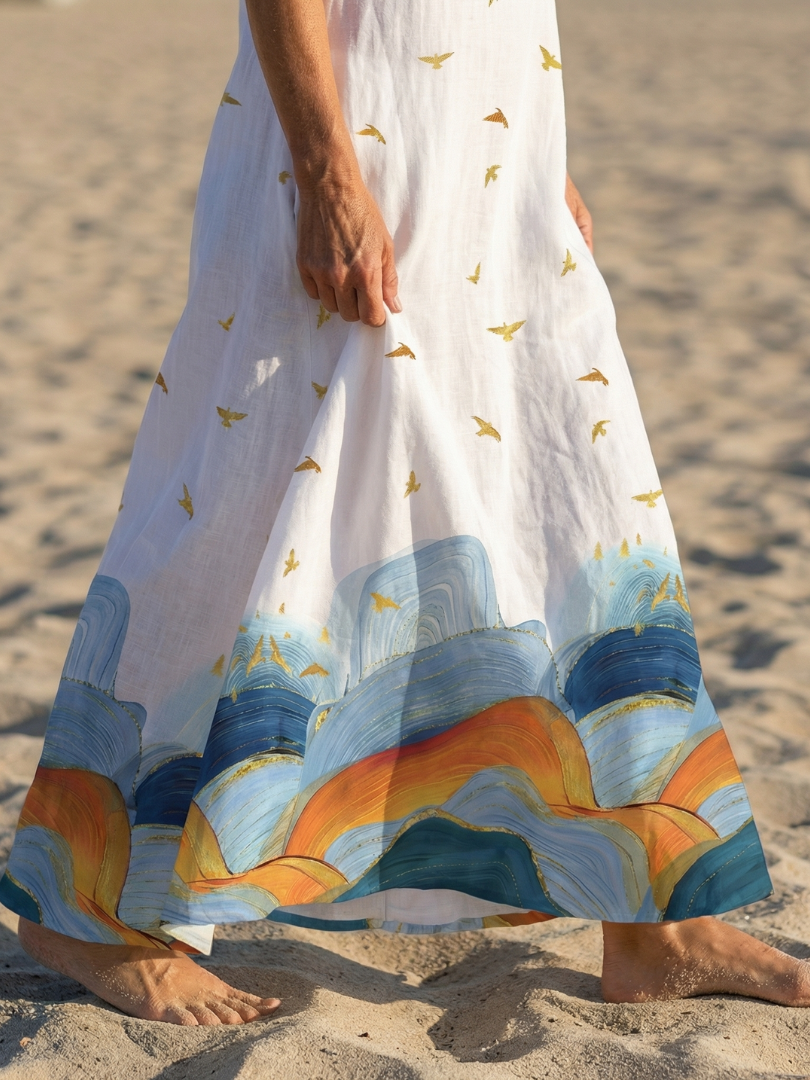 Caelia | Abito Maxi Calmo