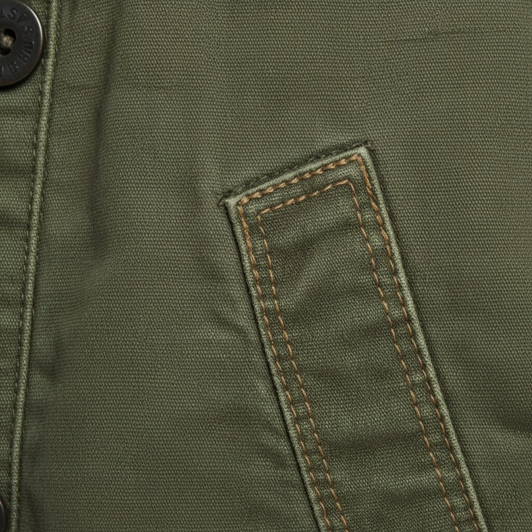 M65 retro cargo field jacket with multi-pocket military-inspired design