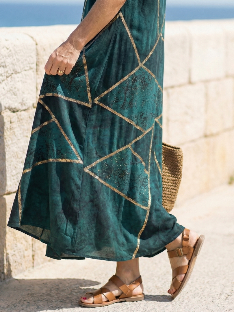 Saelle | Abito Midi Mare Calmo
