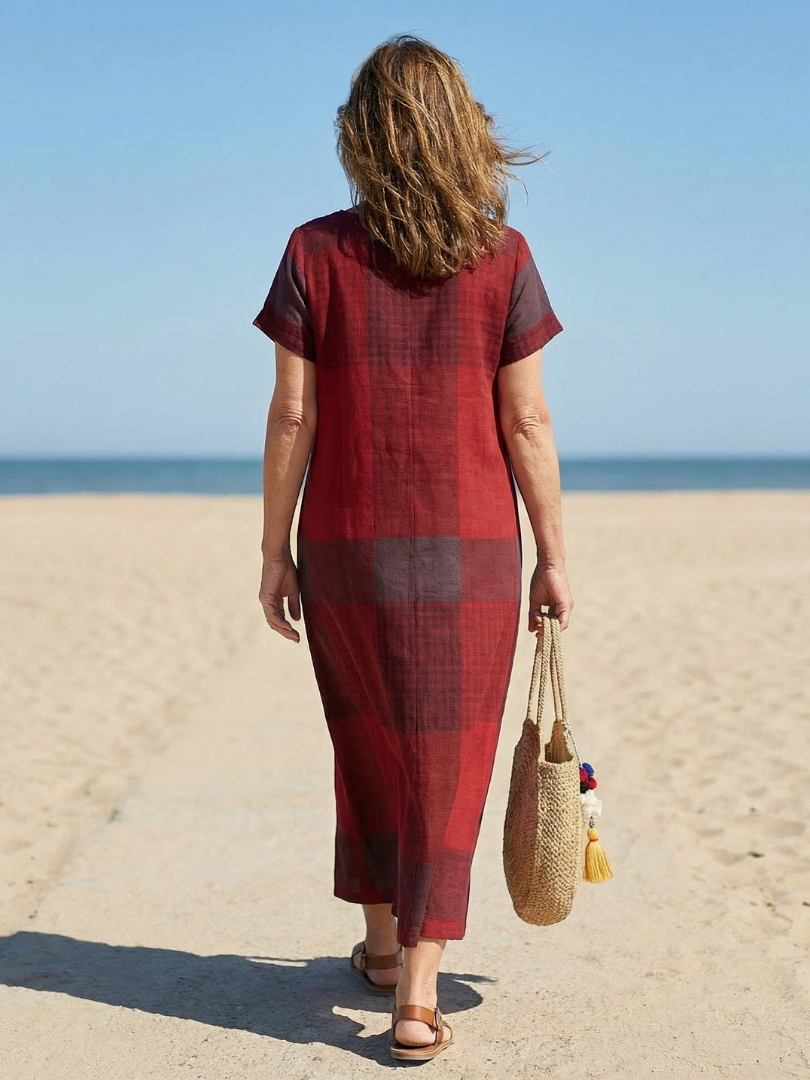 Alaia | Abito Midi Relaxed Line