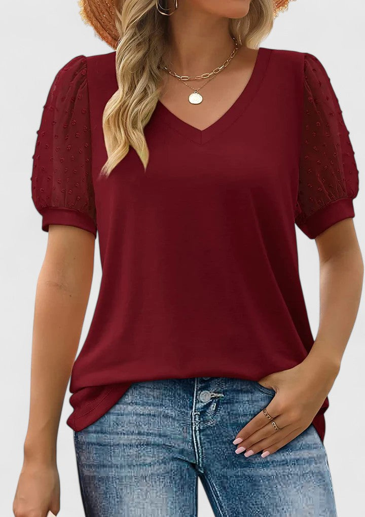 Brooke  | Comfortable V-Neck Top