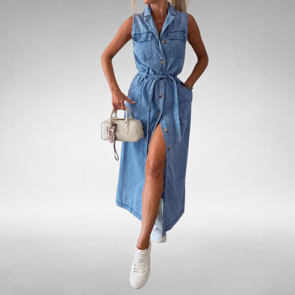 Beatrice™ Abito in Denim Comfort