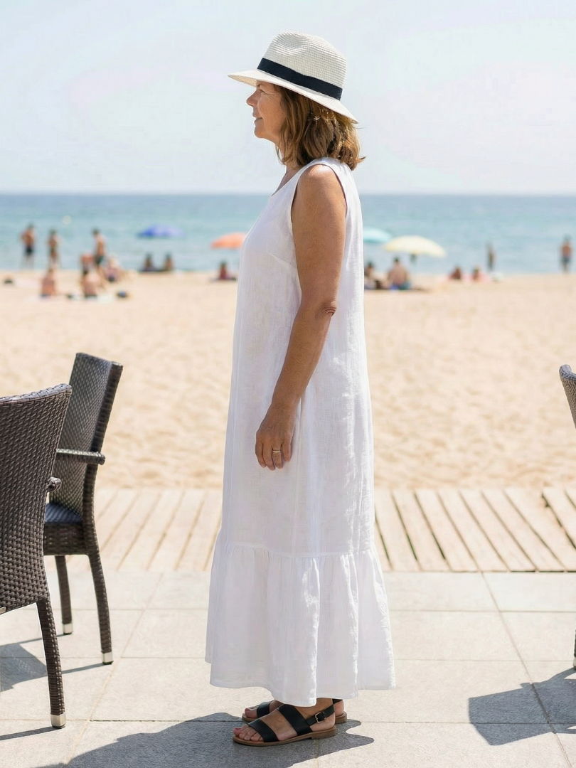 Ismerie | Vestito Midi Drape Facile