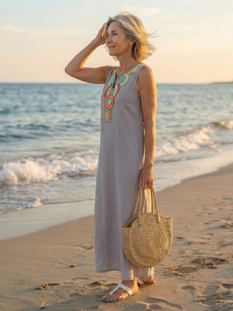 Arielle | Abito Midi Airy Flow