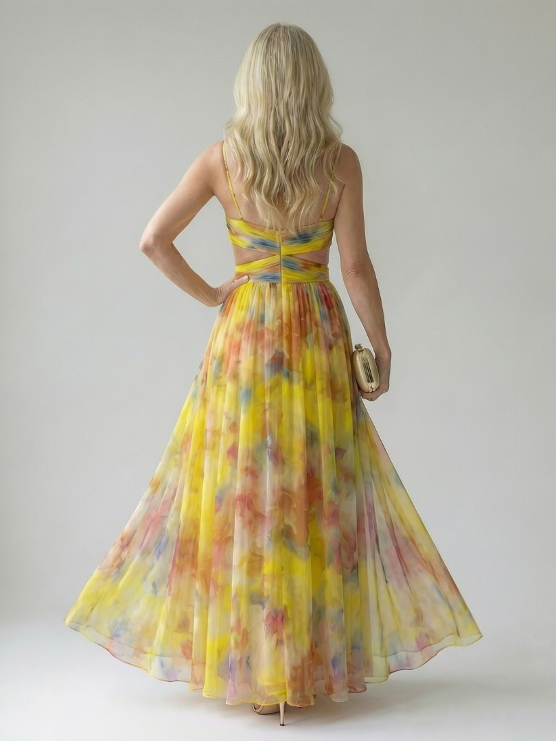 Isel | Vestito Maxi Soft Wrap