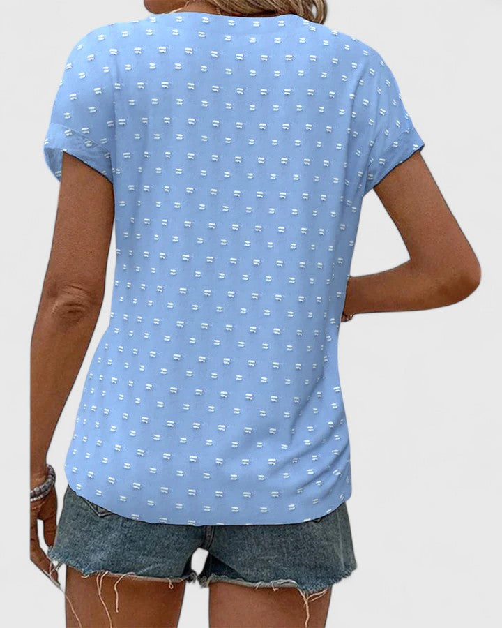 Christina | Comfortable V-Neck Shirt