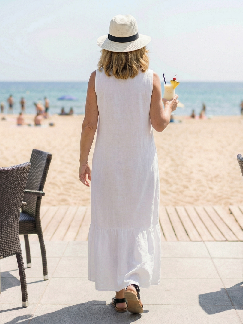 Ismerie | Vestito Midi Drape Facile
