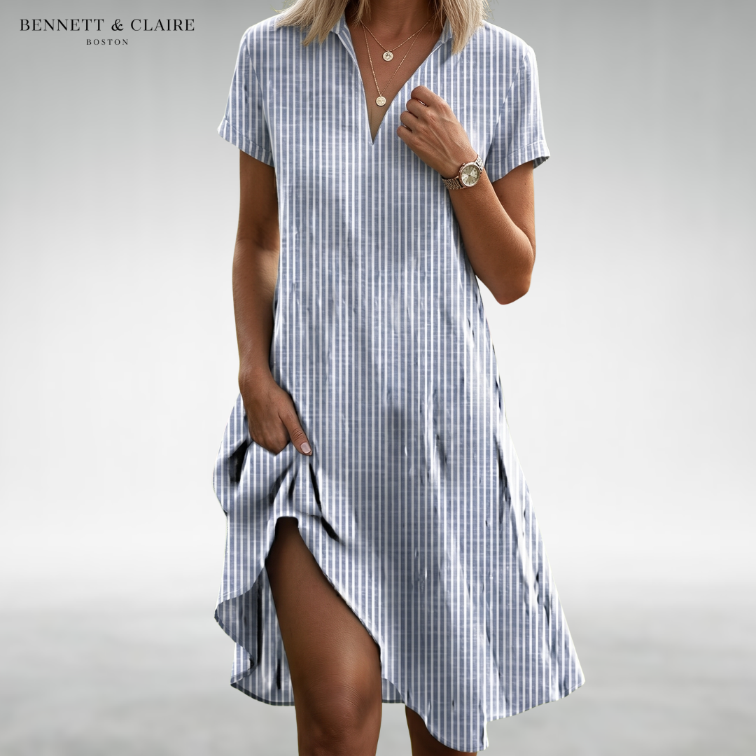 Moira™ Abito Midi Leggero e Confortevole
