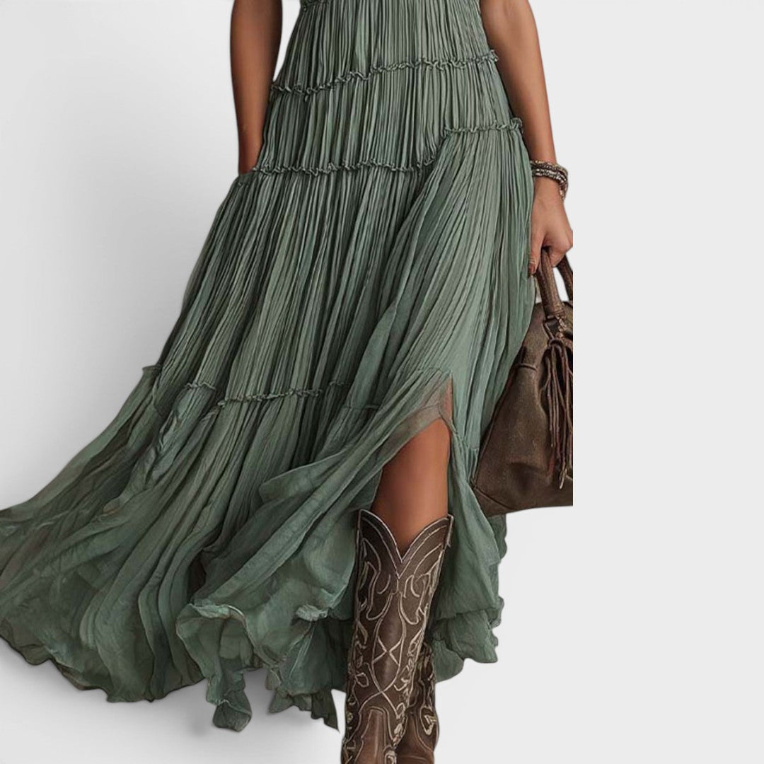 Bonnie | Abito Maxi Bohemien Senza Sforzo