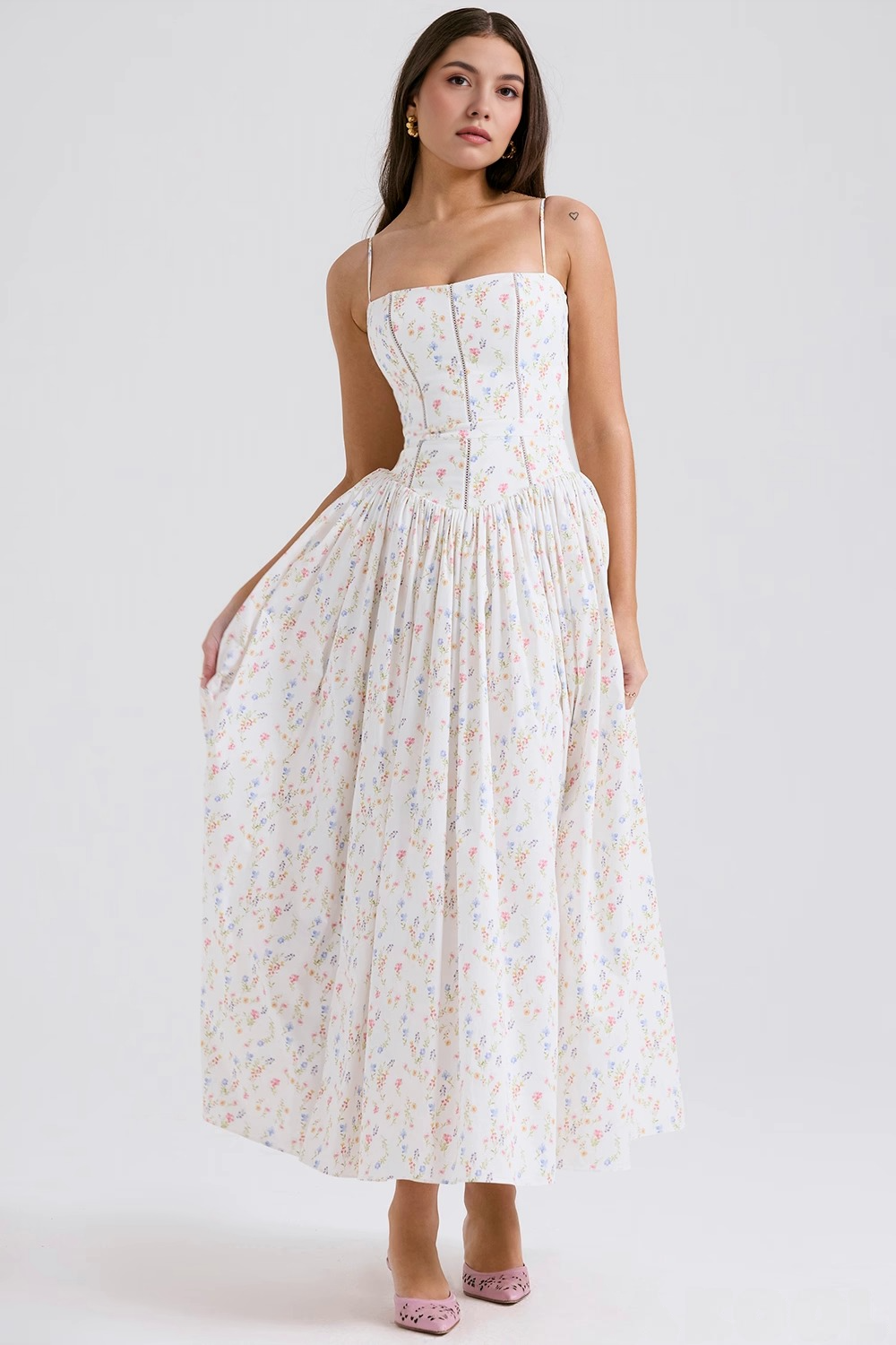 Violetta | Abito Midi Posy