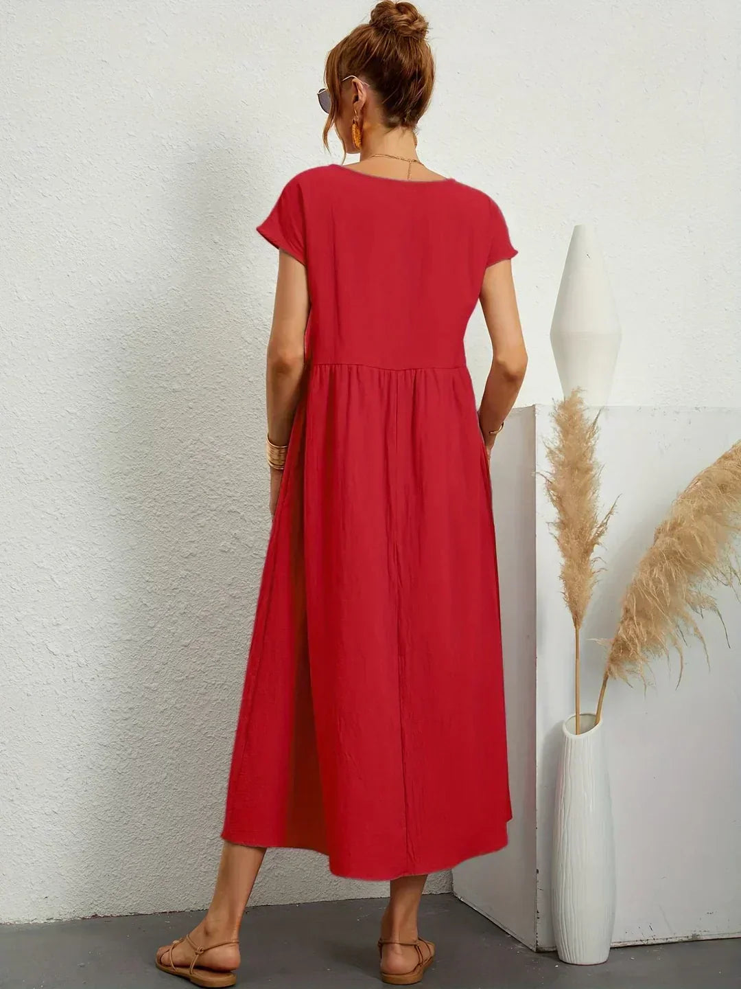 Ursina | Abito Midi Fluido-