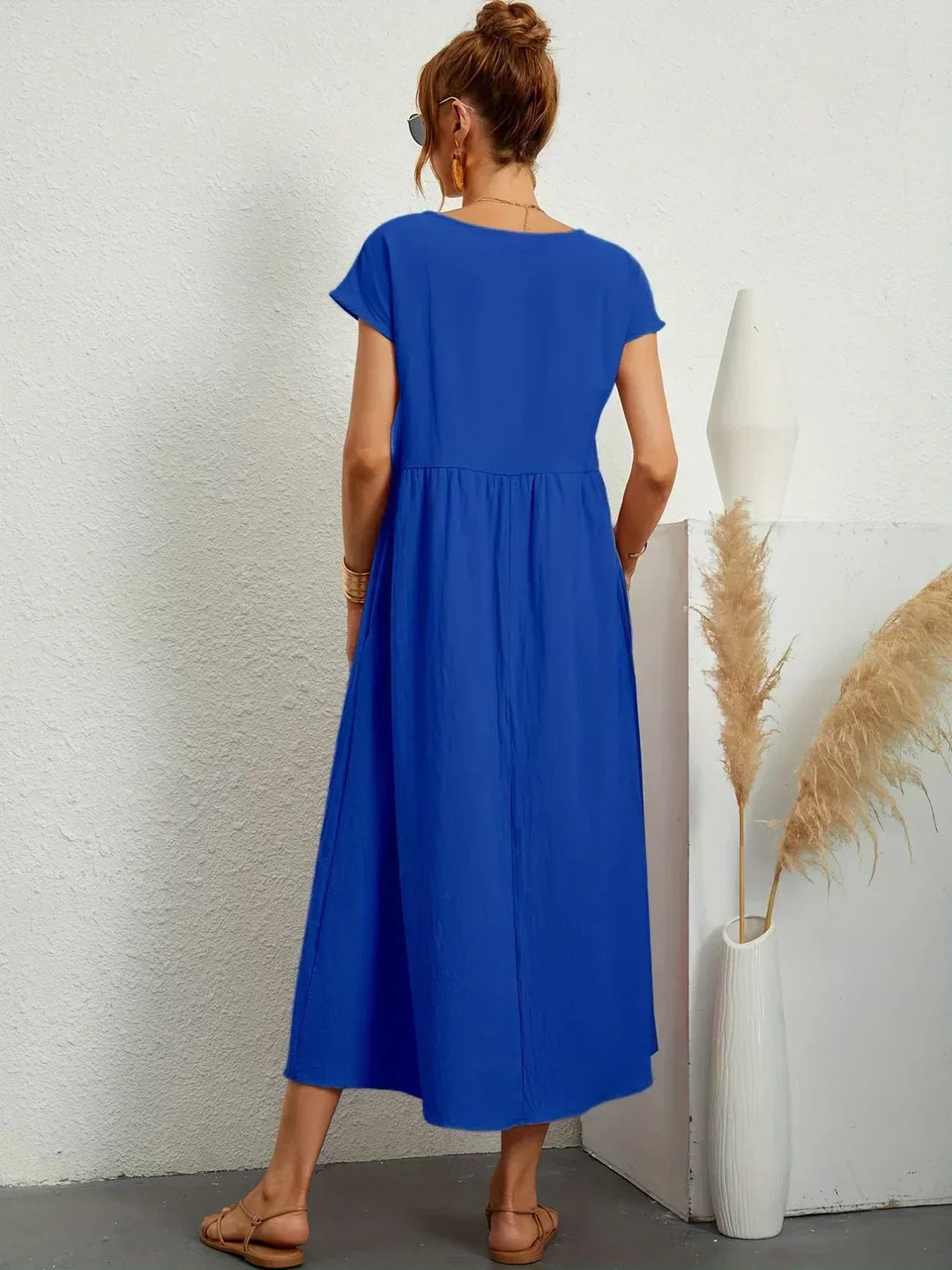 Ursina | Abito Midi Fluido-