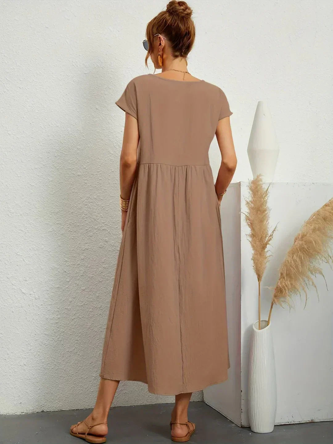 Ursina | Abito Midi Fluido-