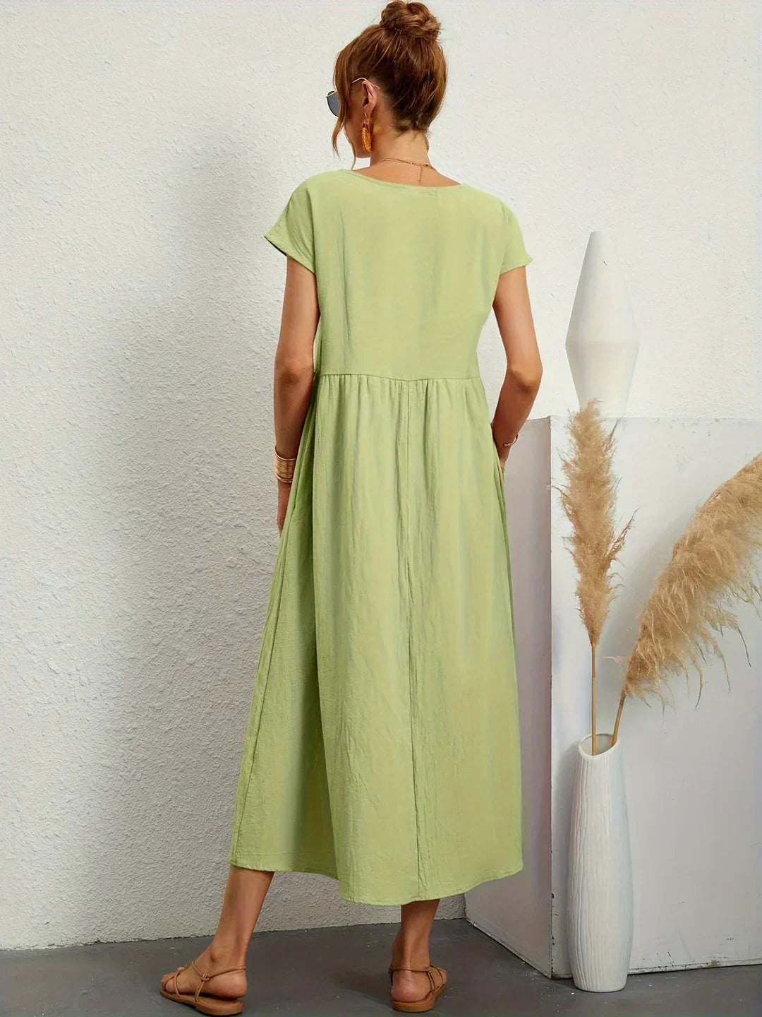 Ursina | Abito Midi Fluido-