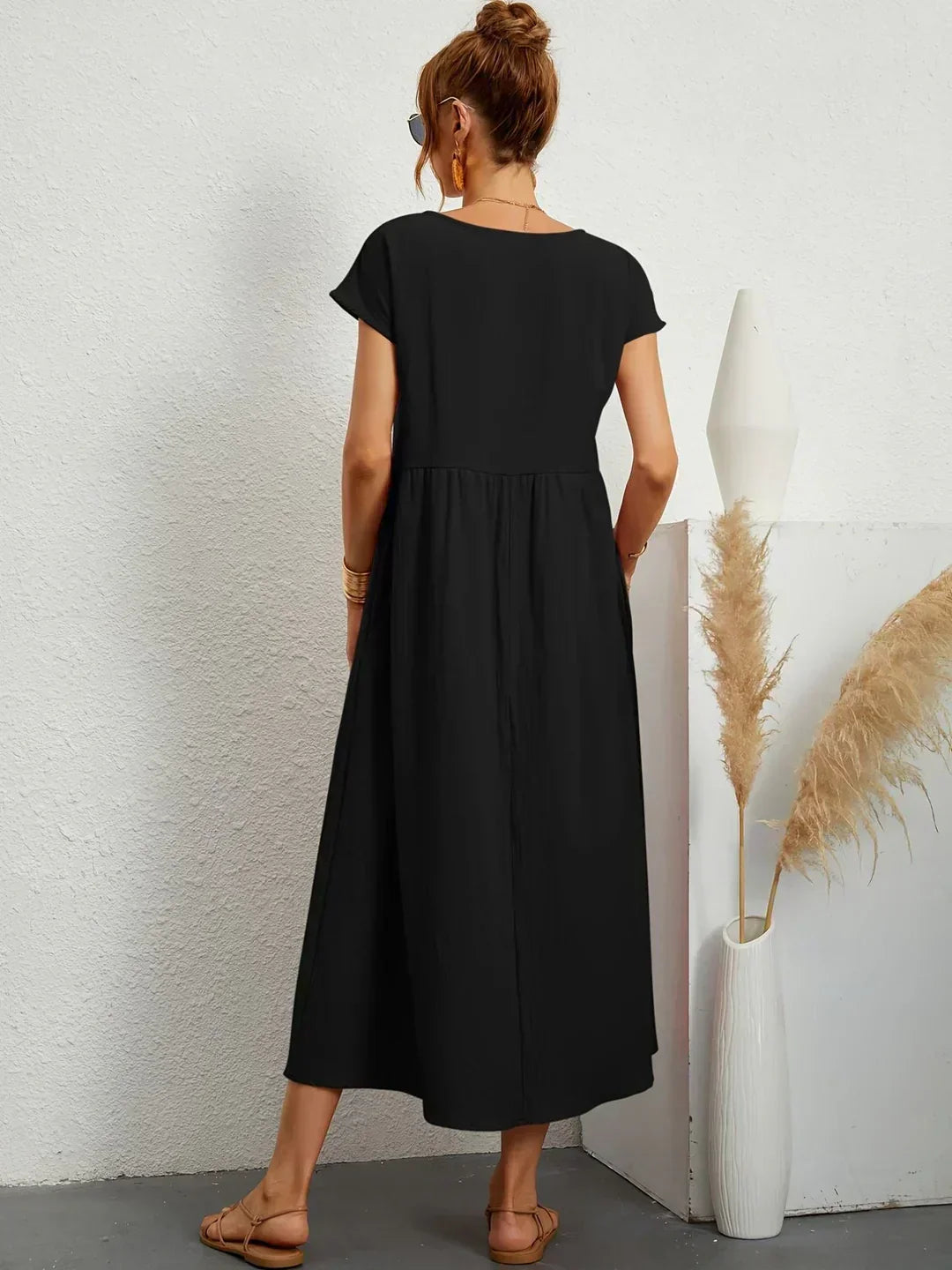 Ursina | Abito Midi Fluido-