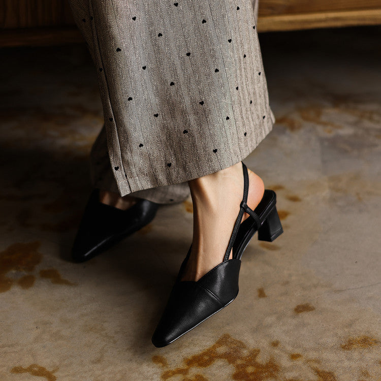 Serelle | Tacchi Slingback in Pelle