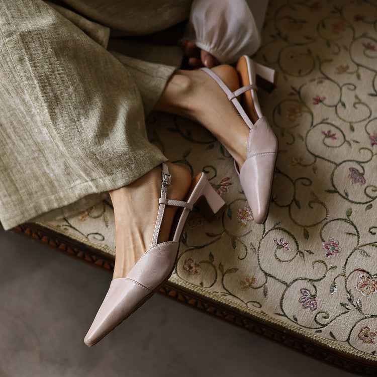 Serelle | Tacchi Slingback in Pelle