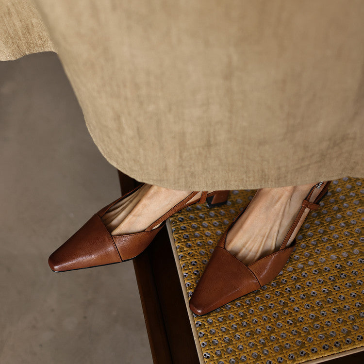 Serelle | Tacchi Slingback in Pelle