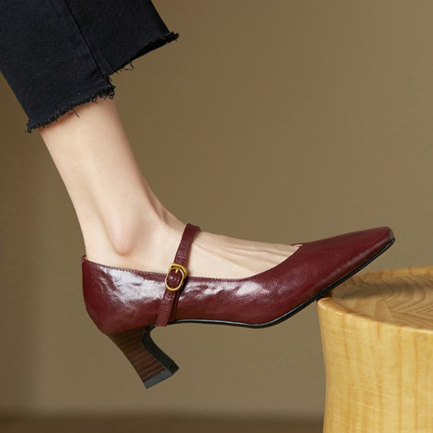 Orvane Mary Jane in Pelle