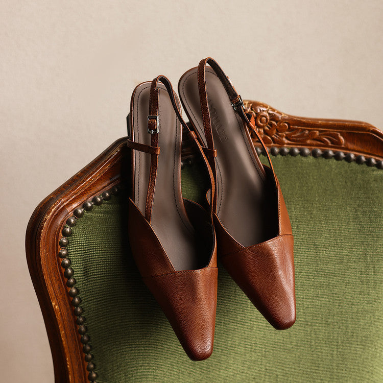 Serelle | Tacchi Slingback in Pelle