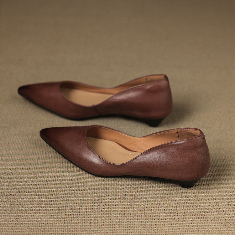 Pantofole in Vera Pelle Arla