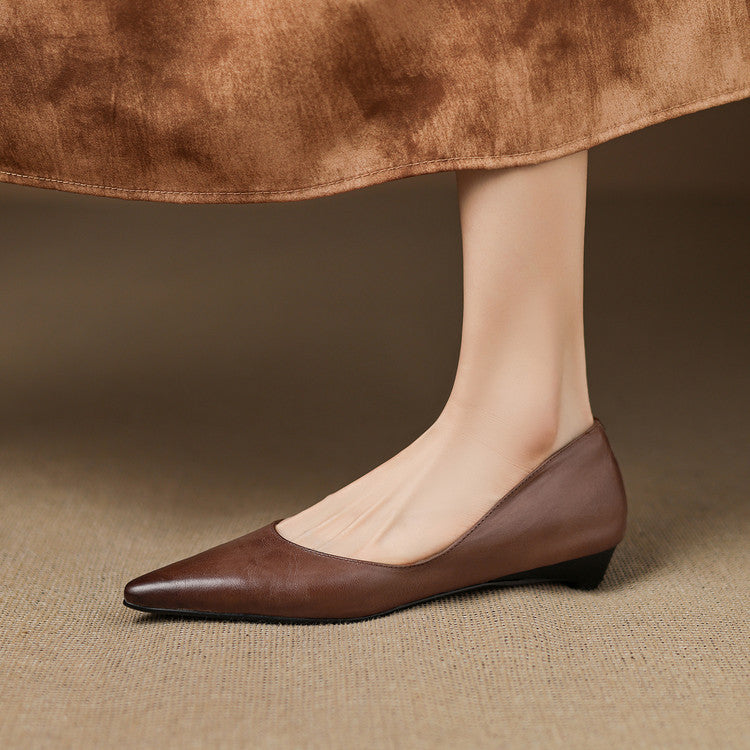 Pantofole in Vera Pelle Arla