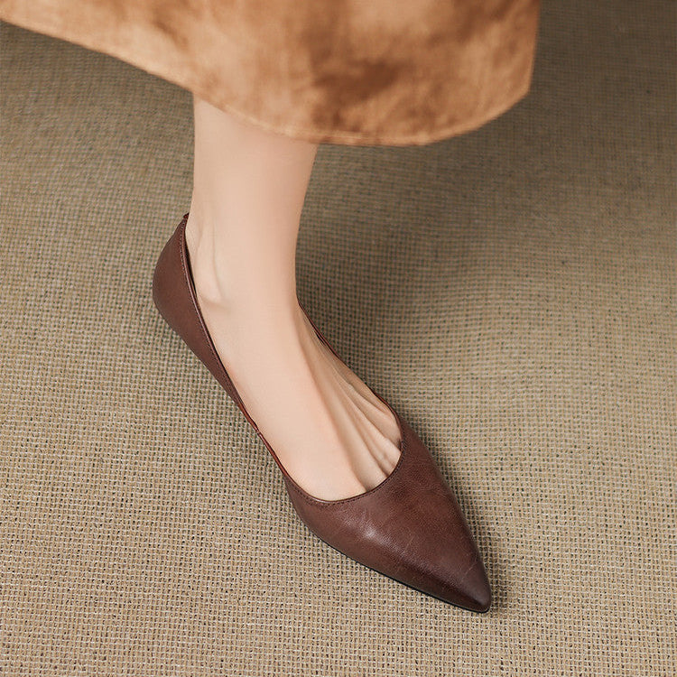 Pantofole in Vera Pelle Arla