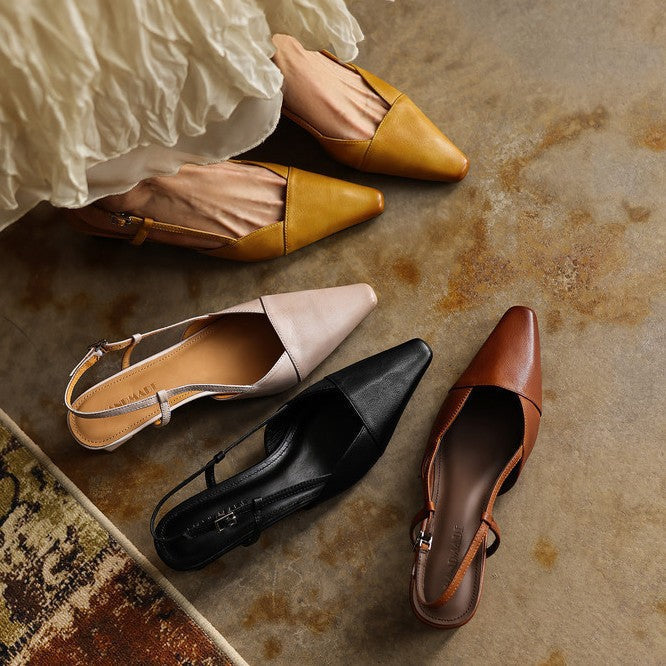 Serelle | Tacchi Slingback in Pelle