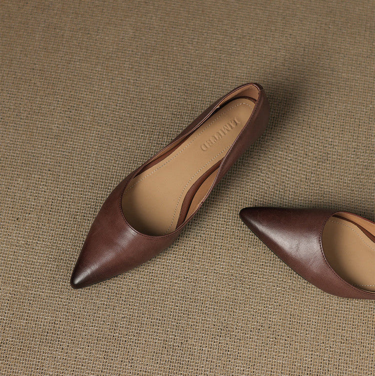Pantofole in Vera Pelle Arla