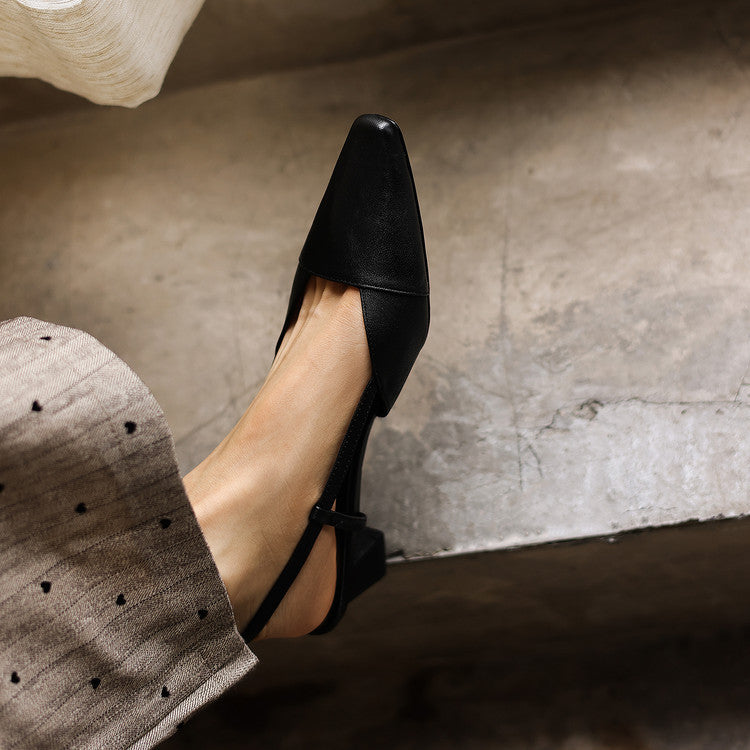Serelle | Tacchi Slingback in Pelle