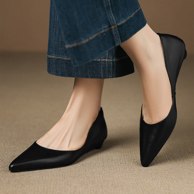 Pantofole in Vera Pelle Arla