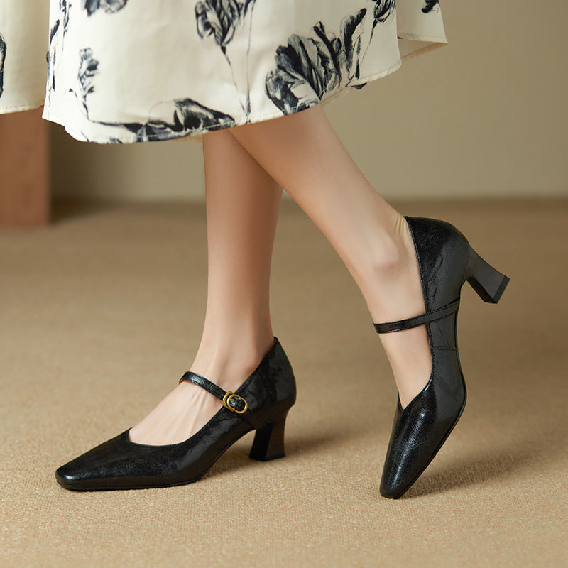 Orvane Mary Jane in Pelle